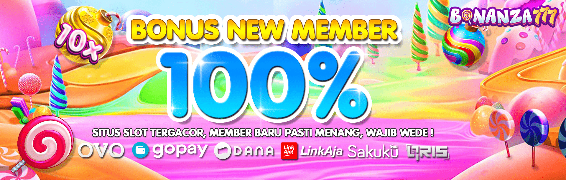 Bonus New Member 100